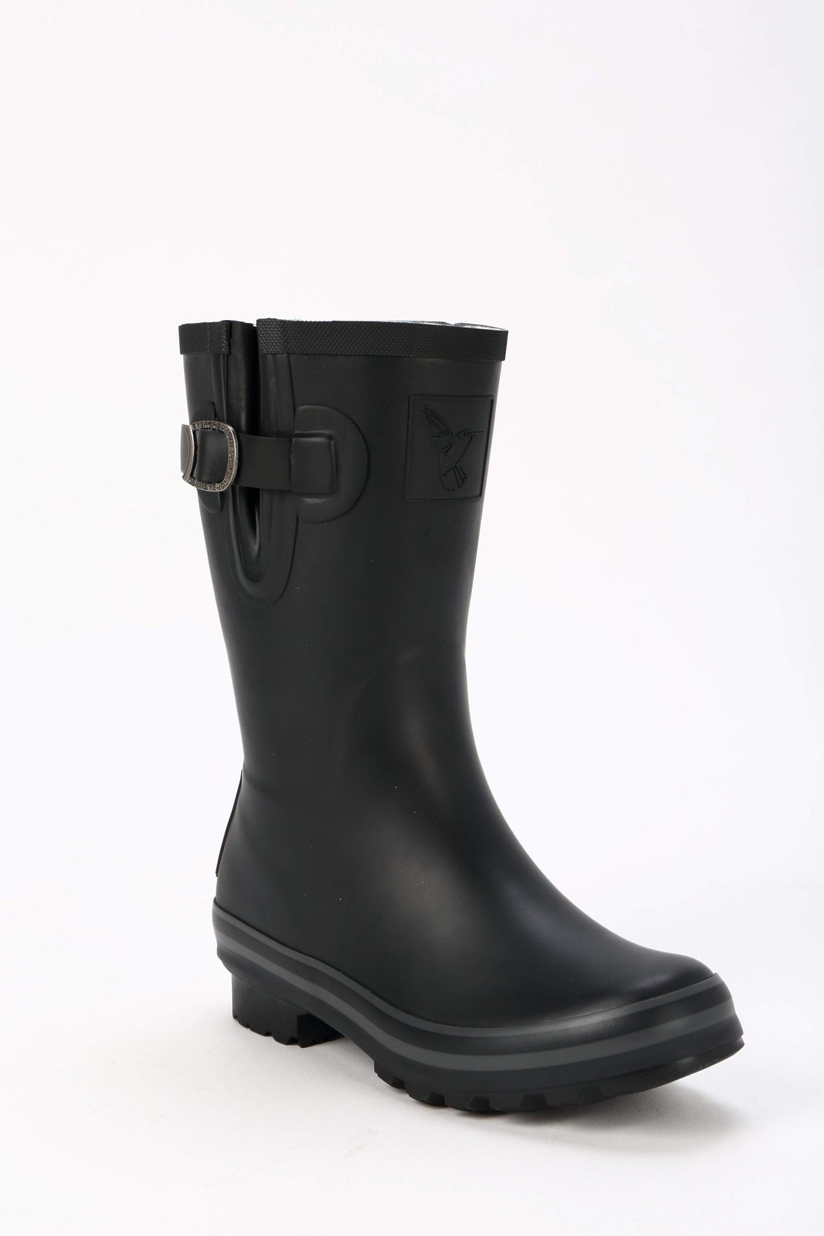 Short black hot sale wellies ladies