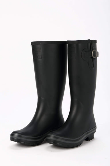 Evercreatures All Black Plain Tall Wellies | Evercreatures- Evercreatures® Official